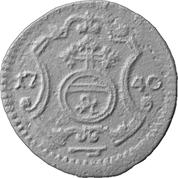 1 Pfennig, Sachsen, Mzz. FWôF (Münzen aus Silber)