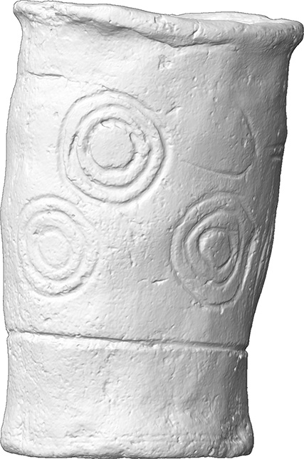 Becher mit Sonderverzierung (1350 - 1200 v. Chr.)