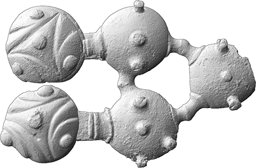 Gürtelhaken, Fragment (Gürtel, Gürtelhaken aus Bronze)