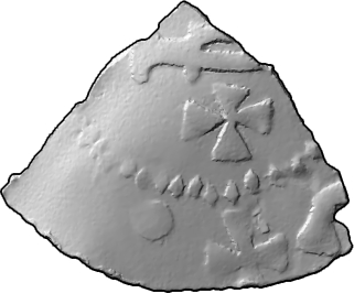 Denar (Pfennig), Fragment (Münzen aus Silber)