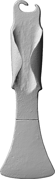 Mittel- bis oberständiges Lappenbeil (Beil, Lappenbeil aus Bronze)