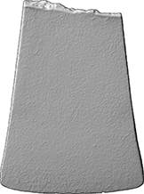 Lappenbeil, Fragment (Beil, Lappenbeil aus Bronze)