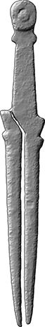 Stechzirkel (allg. Fundklasse Werkzeug/Gerät aus Buntmetall)