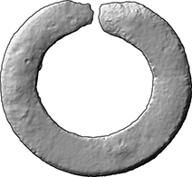 flacher Ring (Gürtel aus Bronze)