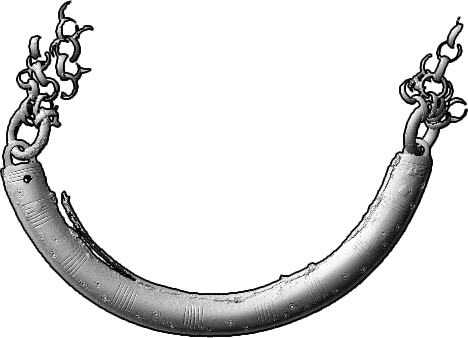 Joch eines Kettencolliers (Ring-, Arm- und Beinschmuck, Halskette aus Bronze)