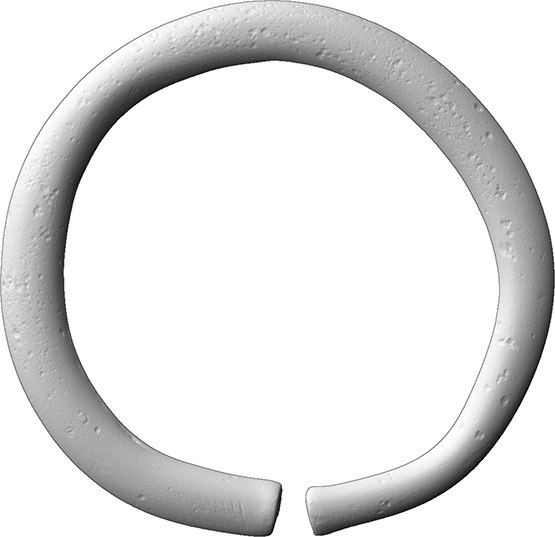 Fußring (Ring-, Arm- und Beinschmuck, Fußring aus Bronze)